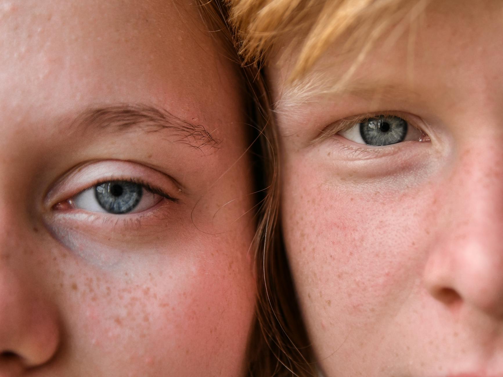 Two People Making Eye Contact