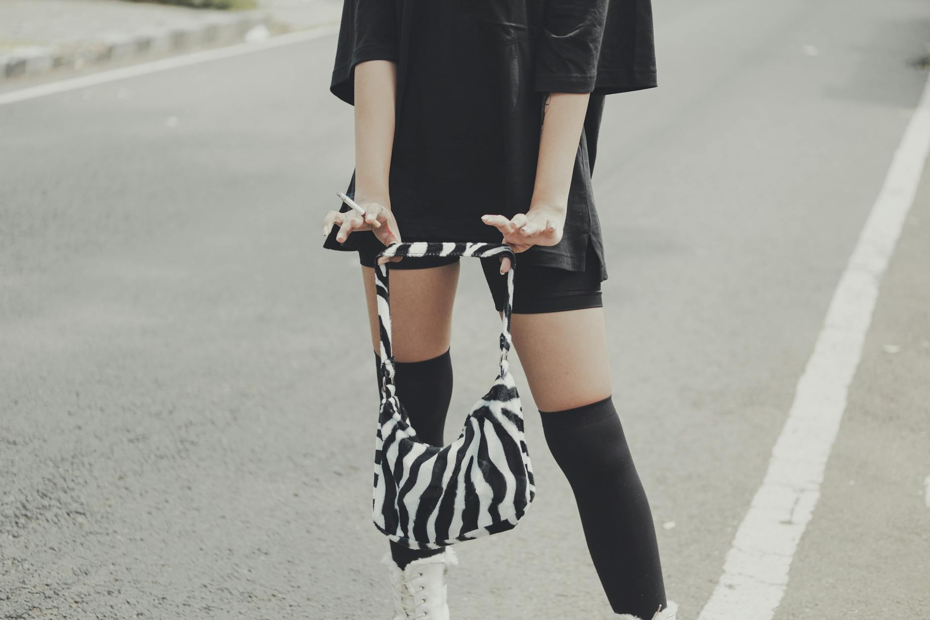 Zebra Stripes Streetwear Fashion Trends