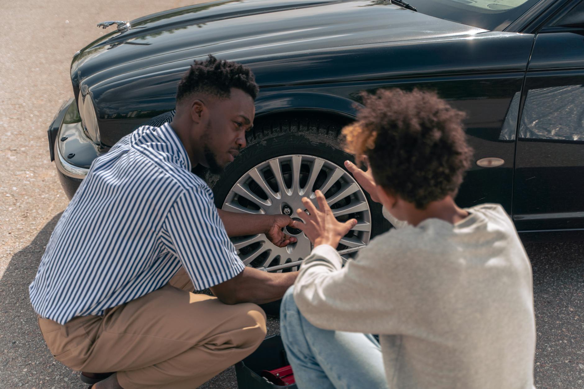 Family With Multiple Cars Managing Repairs