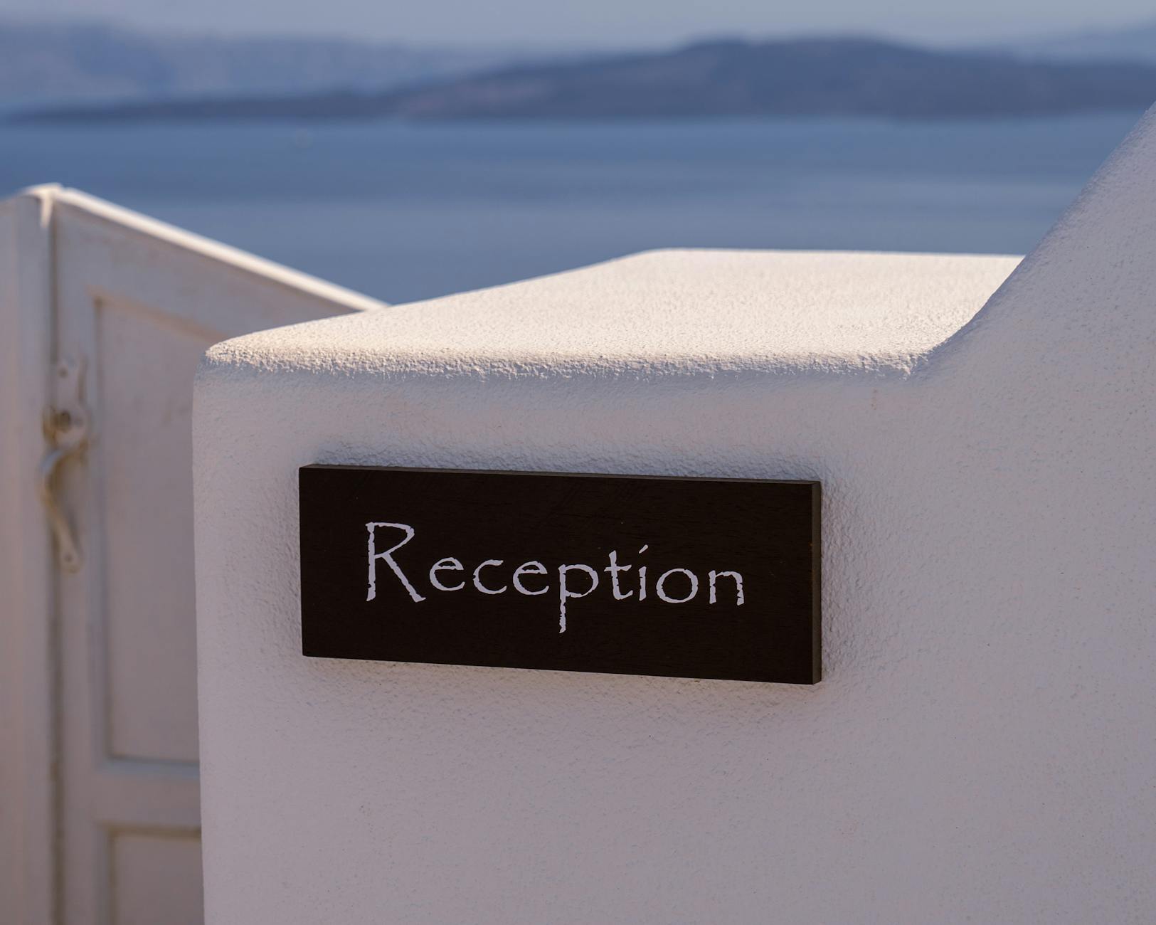 Adult Reception Sign