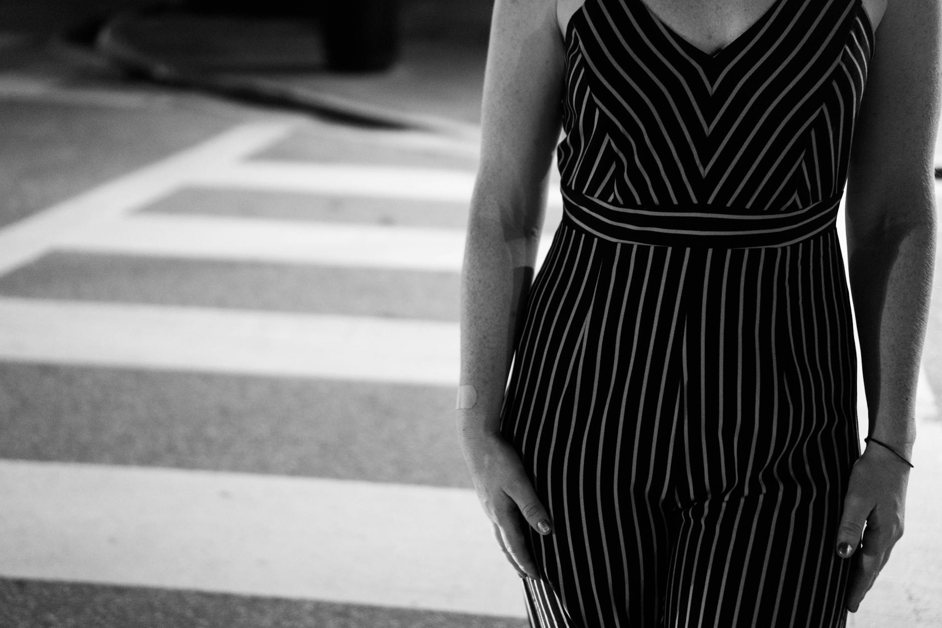  Vertical Lines Dress