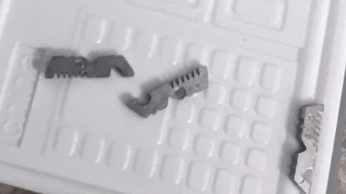 Couple Spots Strange Metal Pieces in Front of Their Door and What Followed Terrified Them