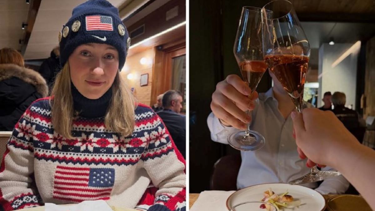 Sophia Kirkby the Most Desirable Bachelorette of the Olympics Spent Valentine’s Day with One Lucky Fan