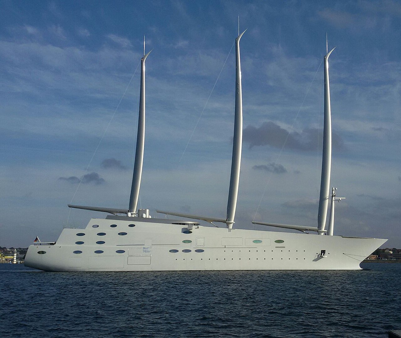 The World’s Most Unusual Yacht Worth Over $500 Million Is Still Anchored in Trieste