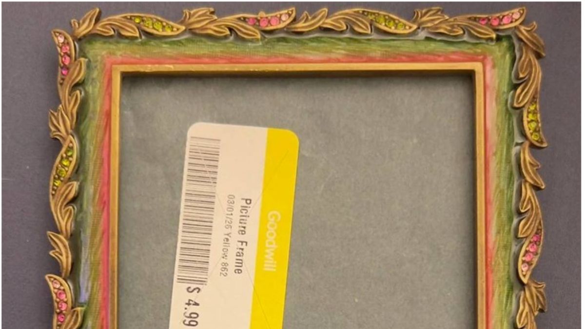 He Bought a $5 Frame at a Thrift Store and Then Realized It Could Be Worth Thousands