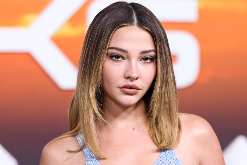 Madelyn Cline’s Sheer Dress Layered Over Lingerie Is The Ultimate Throwback Statement Look