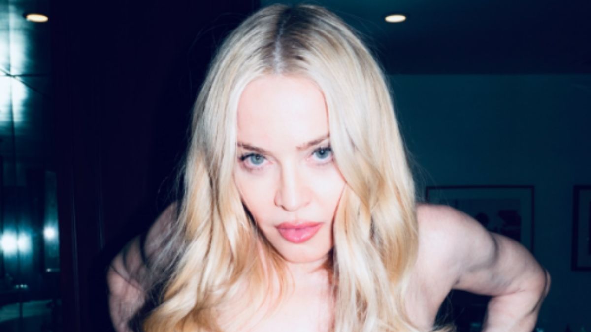 Madonna’s Corset-And-Fishnet Combo Is The Ultimate Stage-Ready Power Look