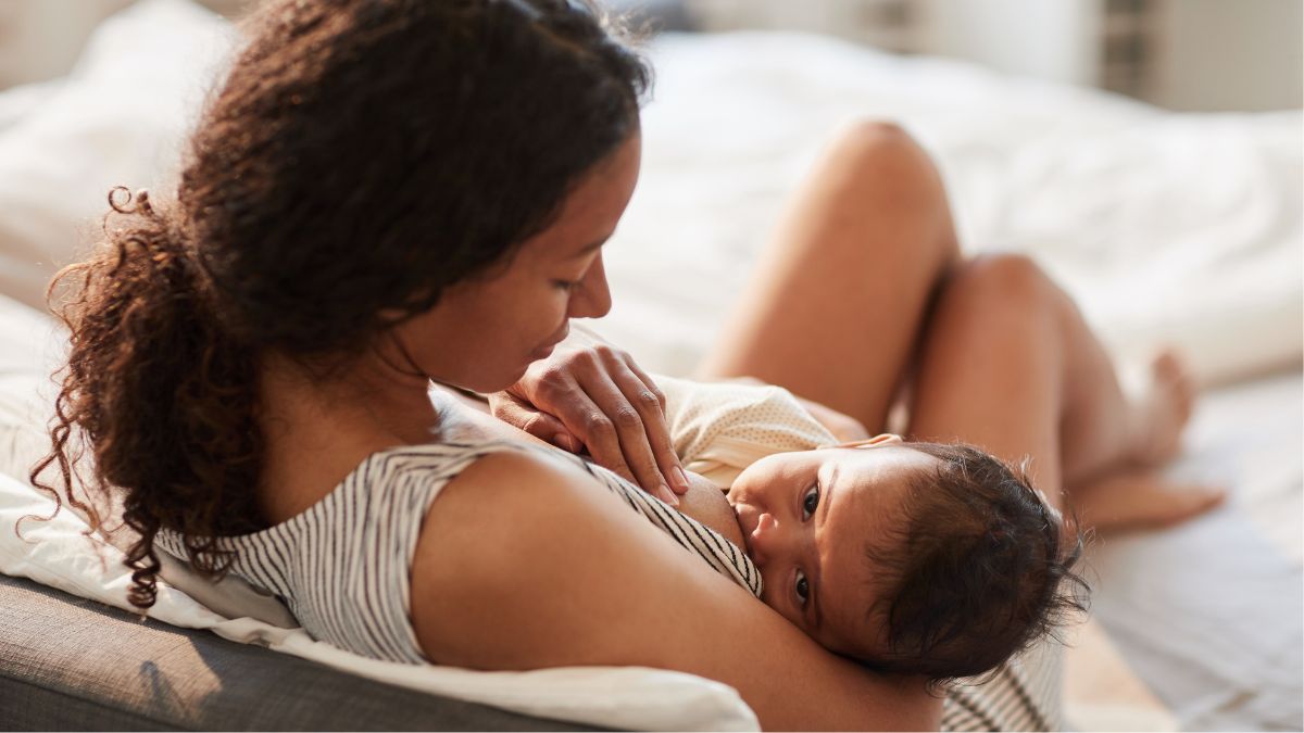 She Had Her First Child at 47: “I’m Having Hot Flashes and Changing Diapers at the Same Time”