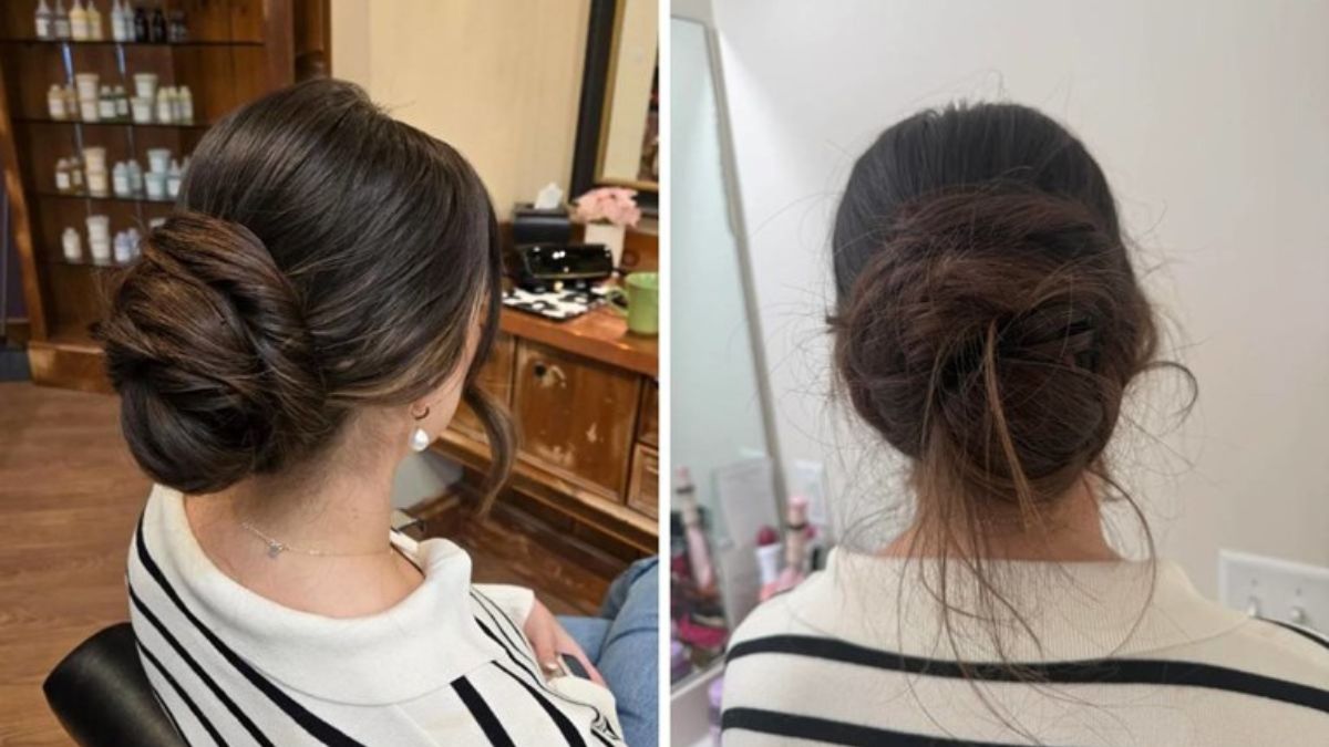 A Bride-to-Be Went for a Hair Trial and Watched Her Updo Fall Apart After Three Hours