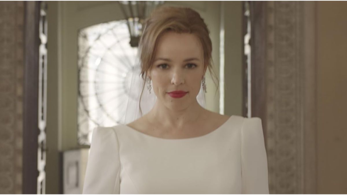Rachel McAdams at 47 Makes a Sheer Cream Dress Feel Like Timeless Oscars Glamour