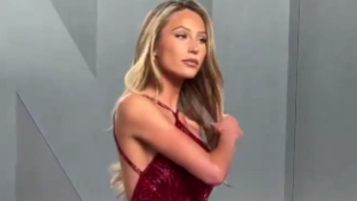 Alix Earle’s Backless Beaded Bob Mackie Gown Is the Ultimate Curve-Hugging Red Carpet Statement