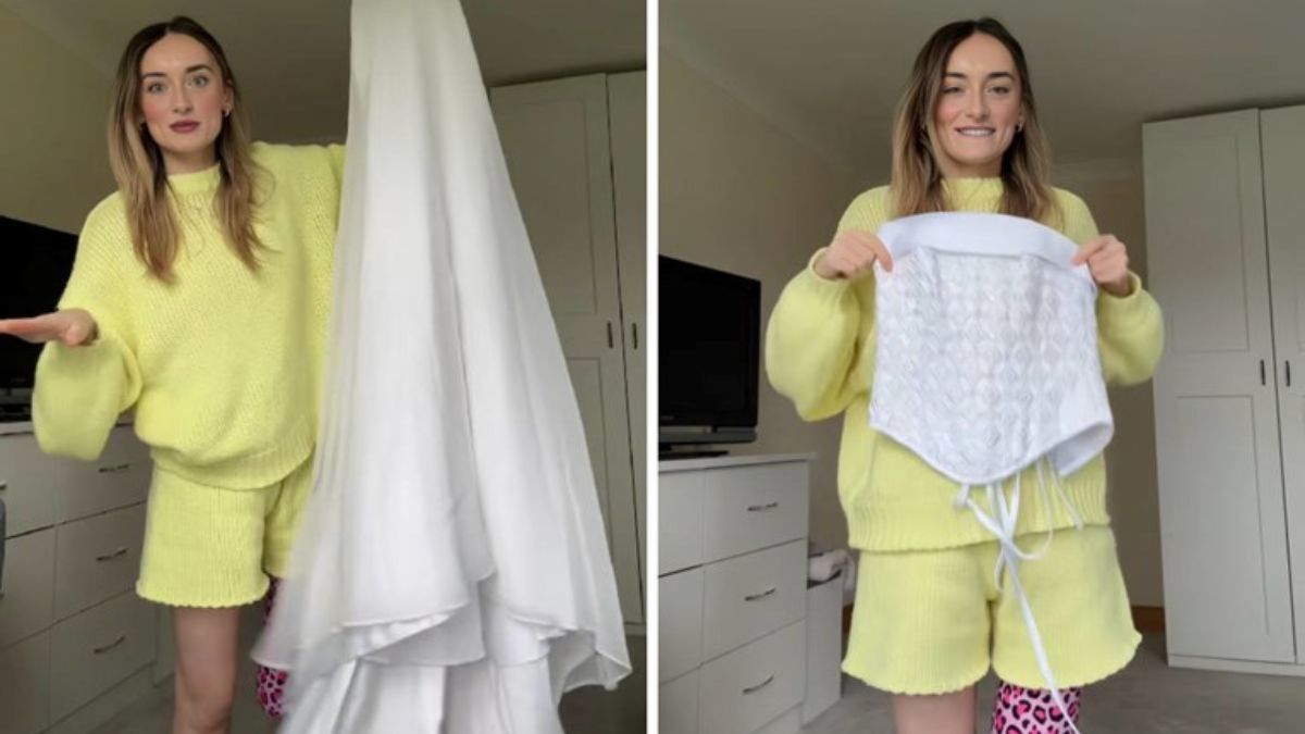 She Bought a Wedding Dress on Vinted for $20 and Shared the Results on TikTok