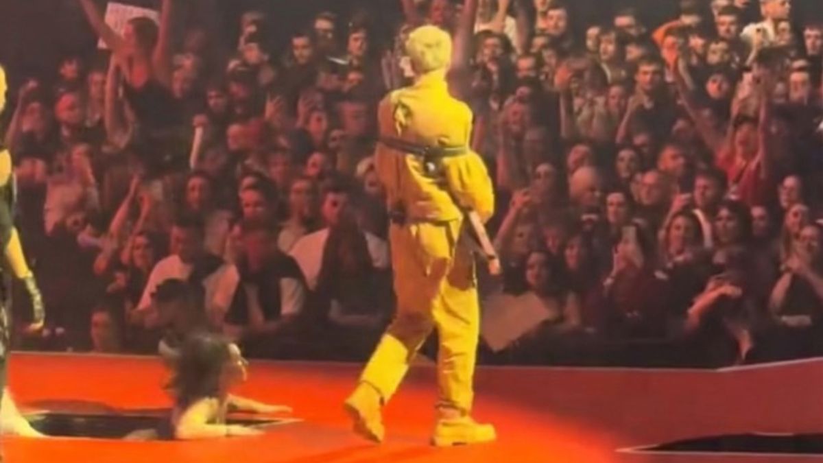 A Fan Fell Through a Stage Trapdoor at a Machine Gun Kelly Concert