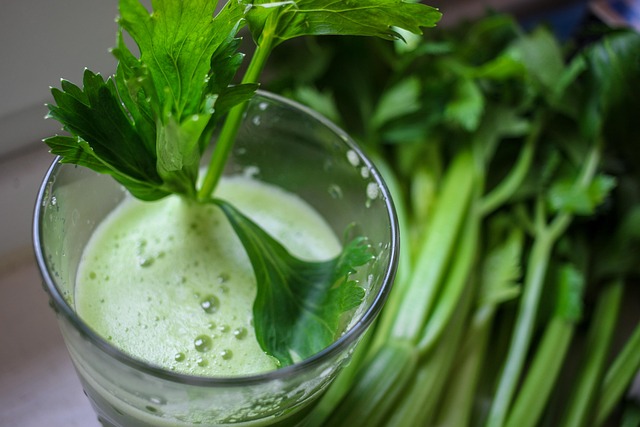 Celery Juice Glass