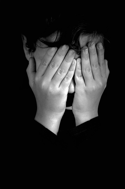 Person Covering Eyes