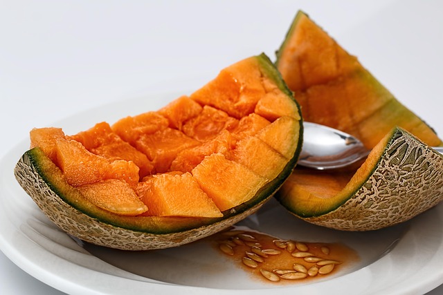 Sliced Melon Breakfast