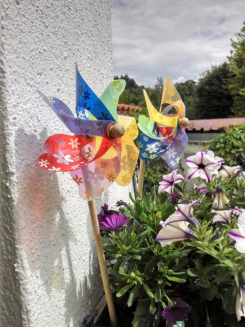 Plastic Windmills