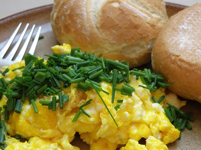 Scrambled Eggs Breakfast