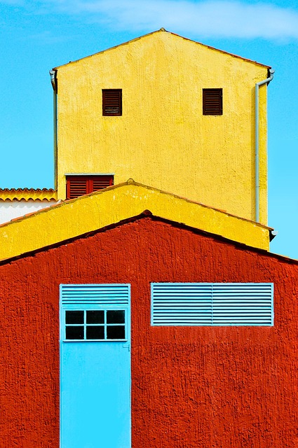 Vibrant House Facade