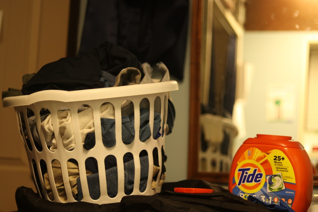 Laundry Basket Overflowing