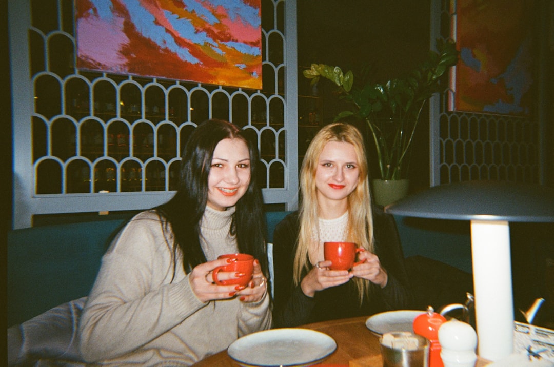 Teenage Girls With Tea