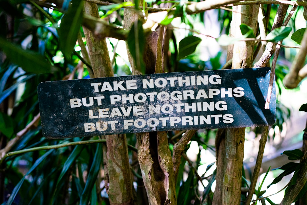 Photography Restrictions Sign