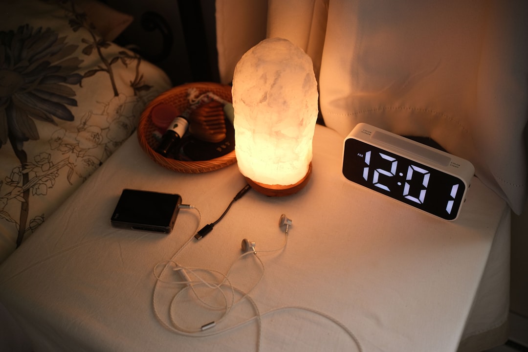 Phone On Bedside Table