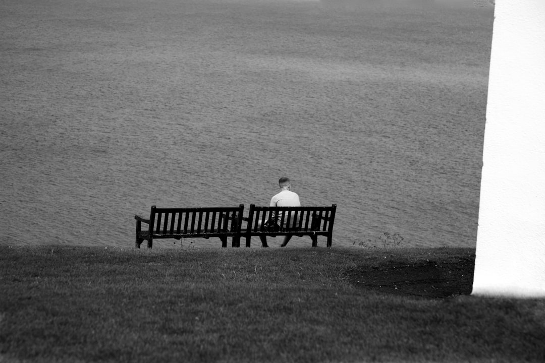 Lonely Person Watching Life