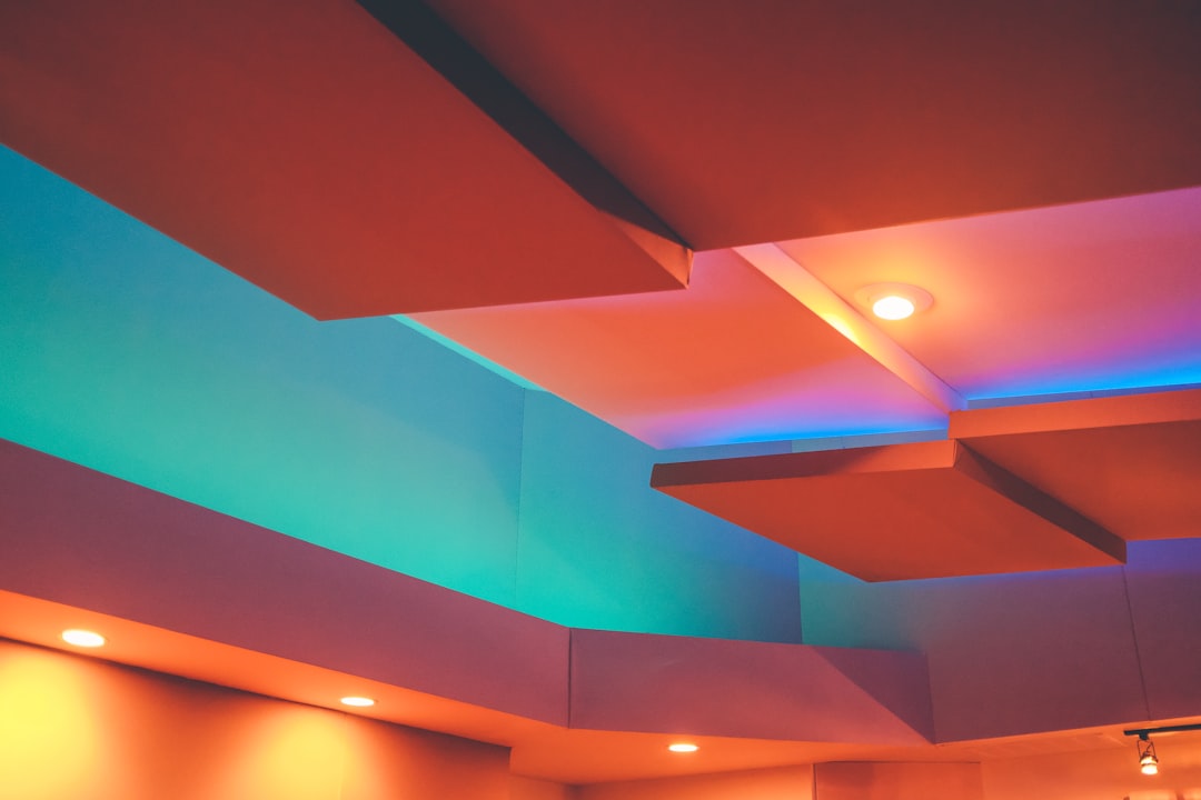 Colored Ceiling Design