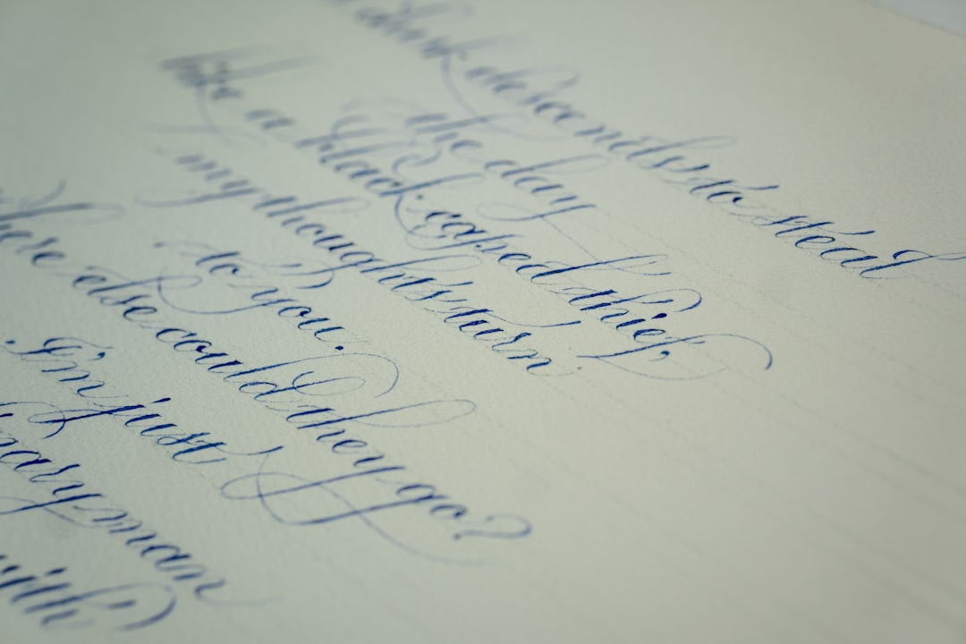 Loop Formation Handwriting