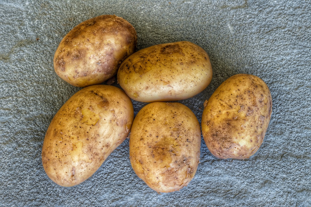 Scrubbed Potatoes