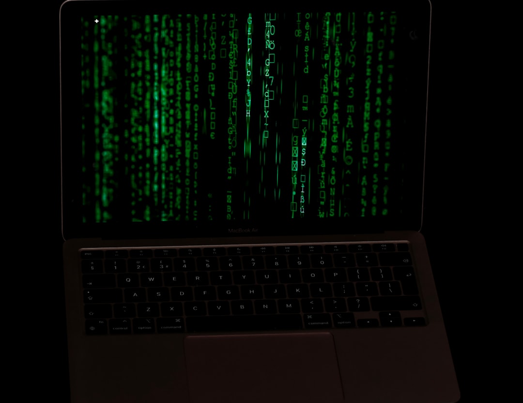 Hacked Computer Screen