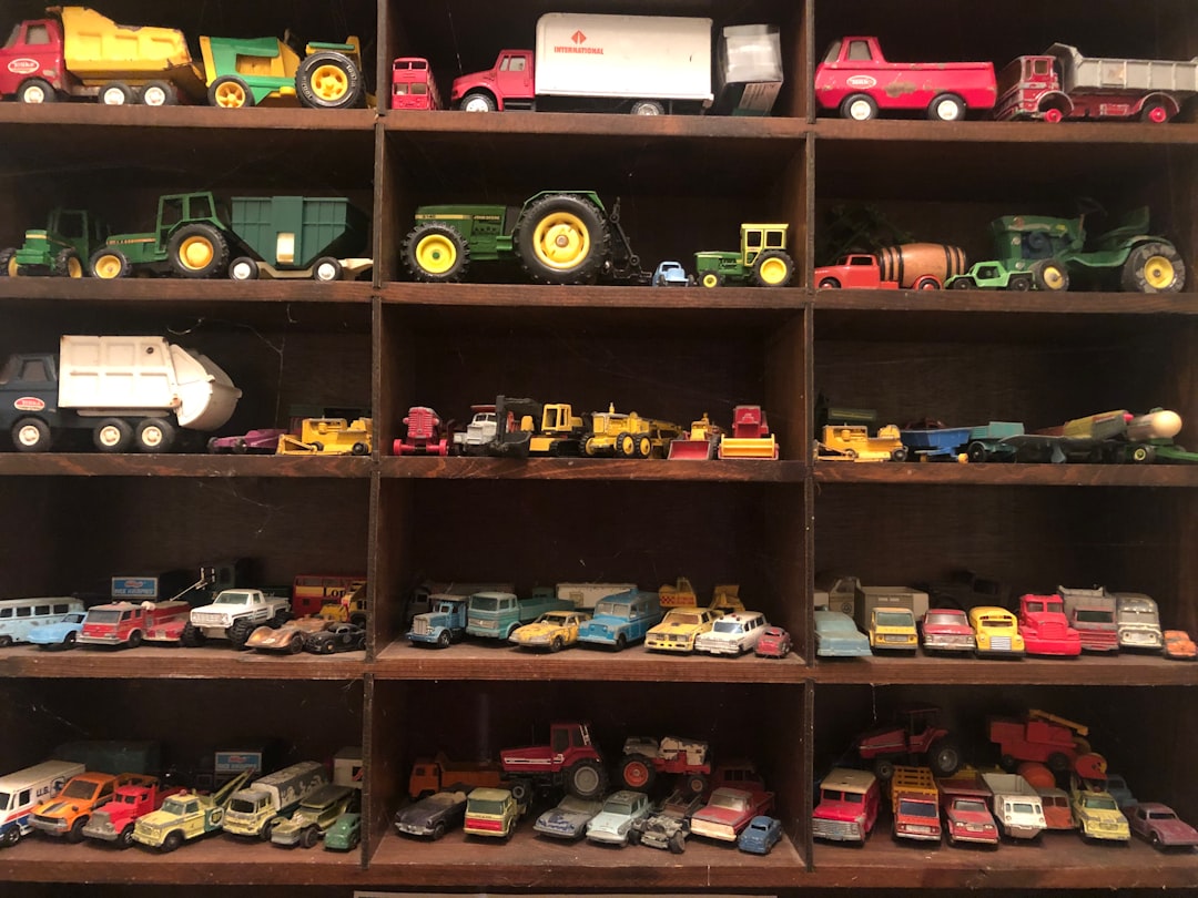 Vintage Toys With Paint