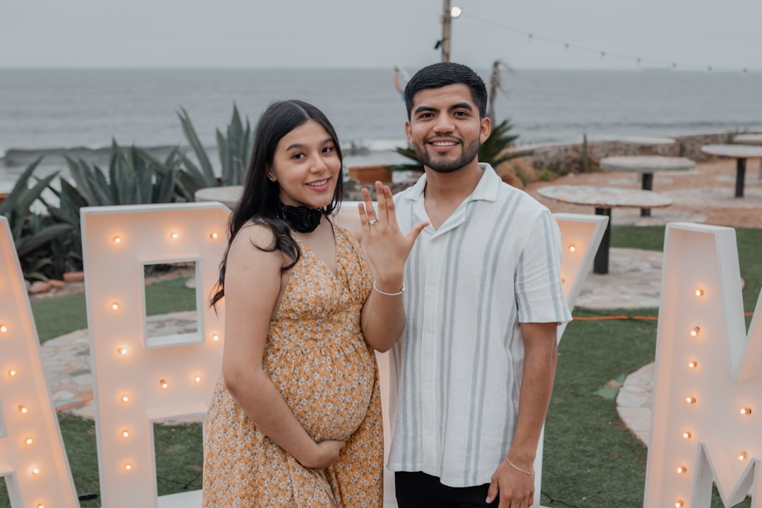 Pregnancy Announcement Wedding