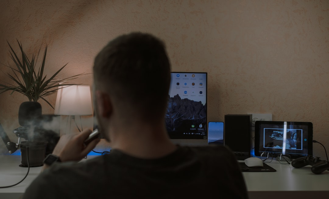 Brain With Multiple Screens