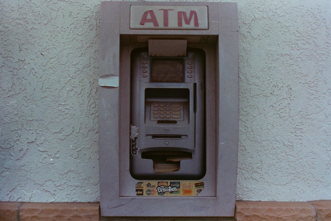ATM With Fee Sign