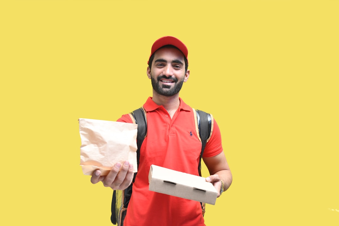 Bag Hole Cutting Food Delivery
