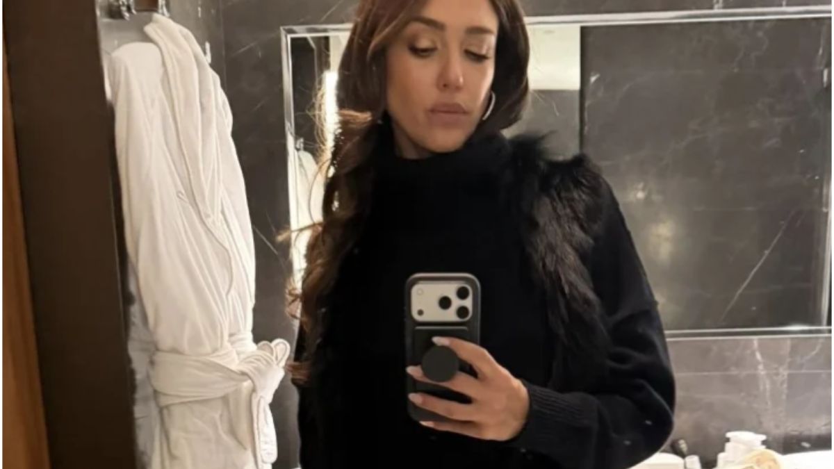 Jessica Alba 44-Year-Old’s Head-To-Toe Black Look Is Timeless Evening Perfection