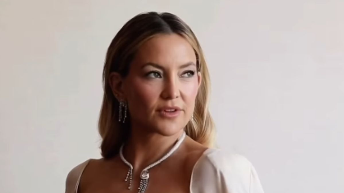 Kate Hudson’s Crystal-Covered Cutout LBD Is the Ultimate After-Dark Statement Piece at 46