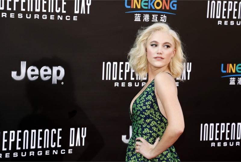 Maika Monroe’s Red Hot Premiere Dress Is the Ultimate Scene-Stealing Statement Piece