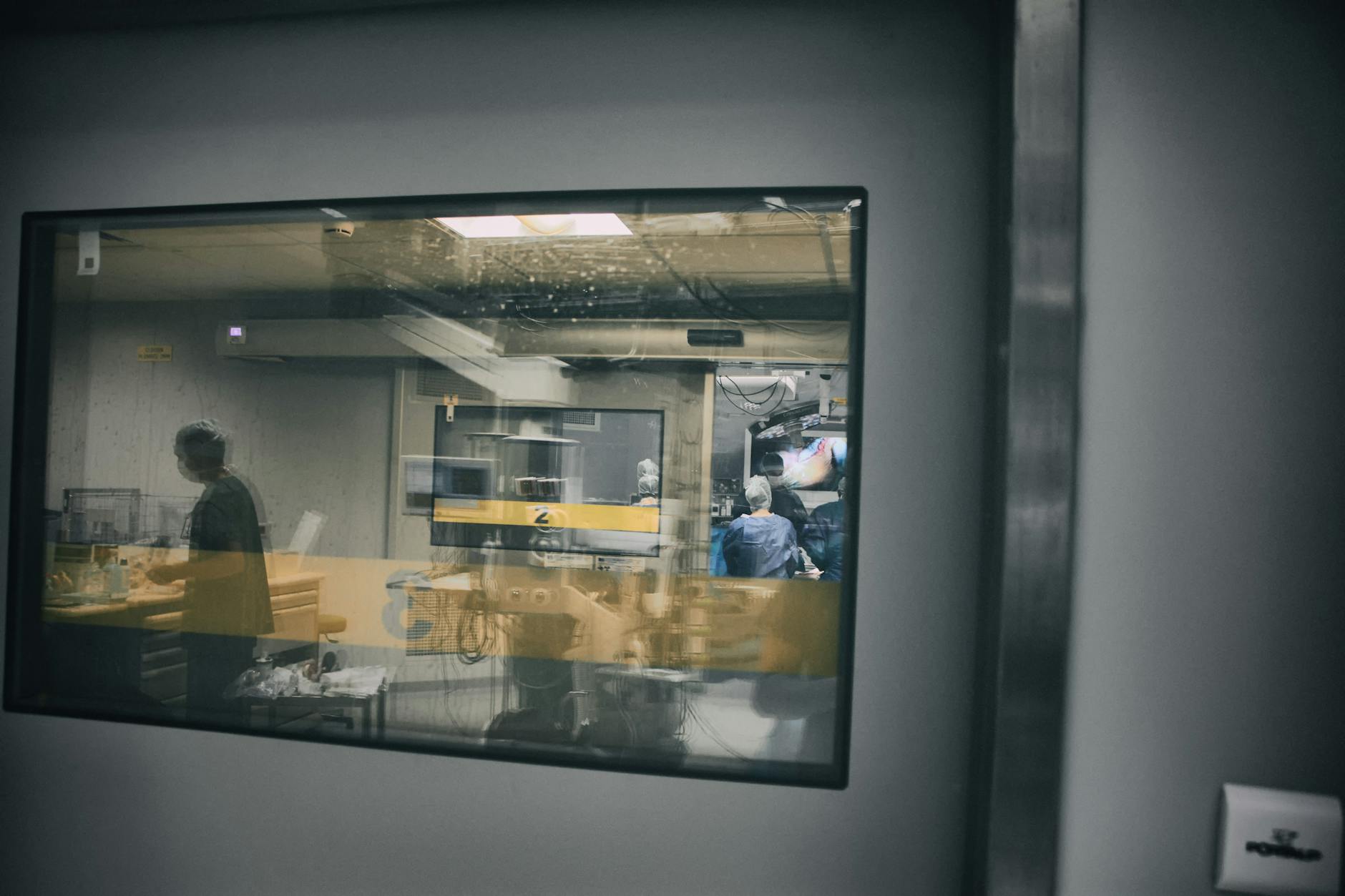 Crowded Hospital Room