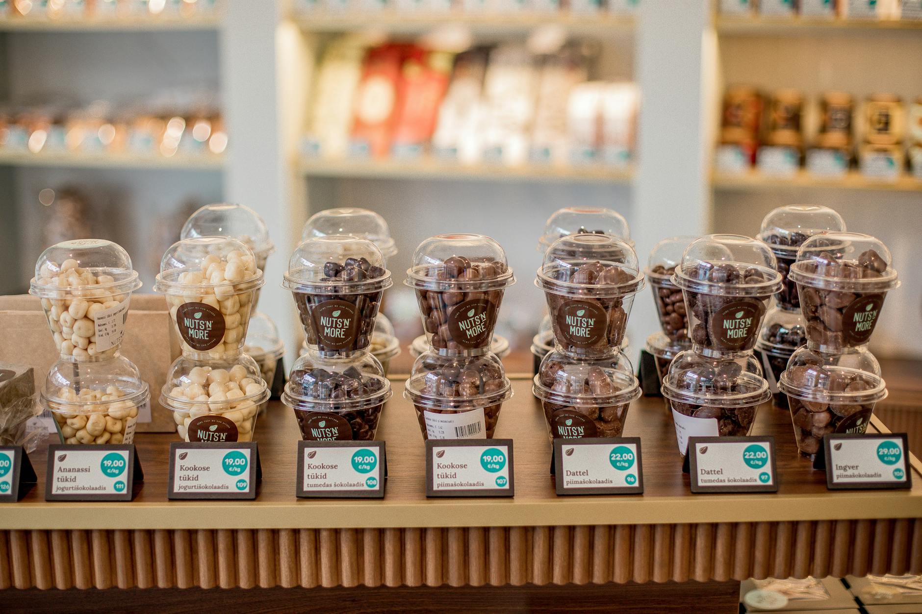 Flavored Nuts Grocery Store Items