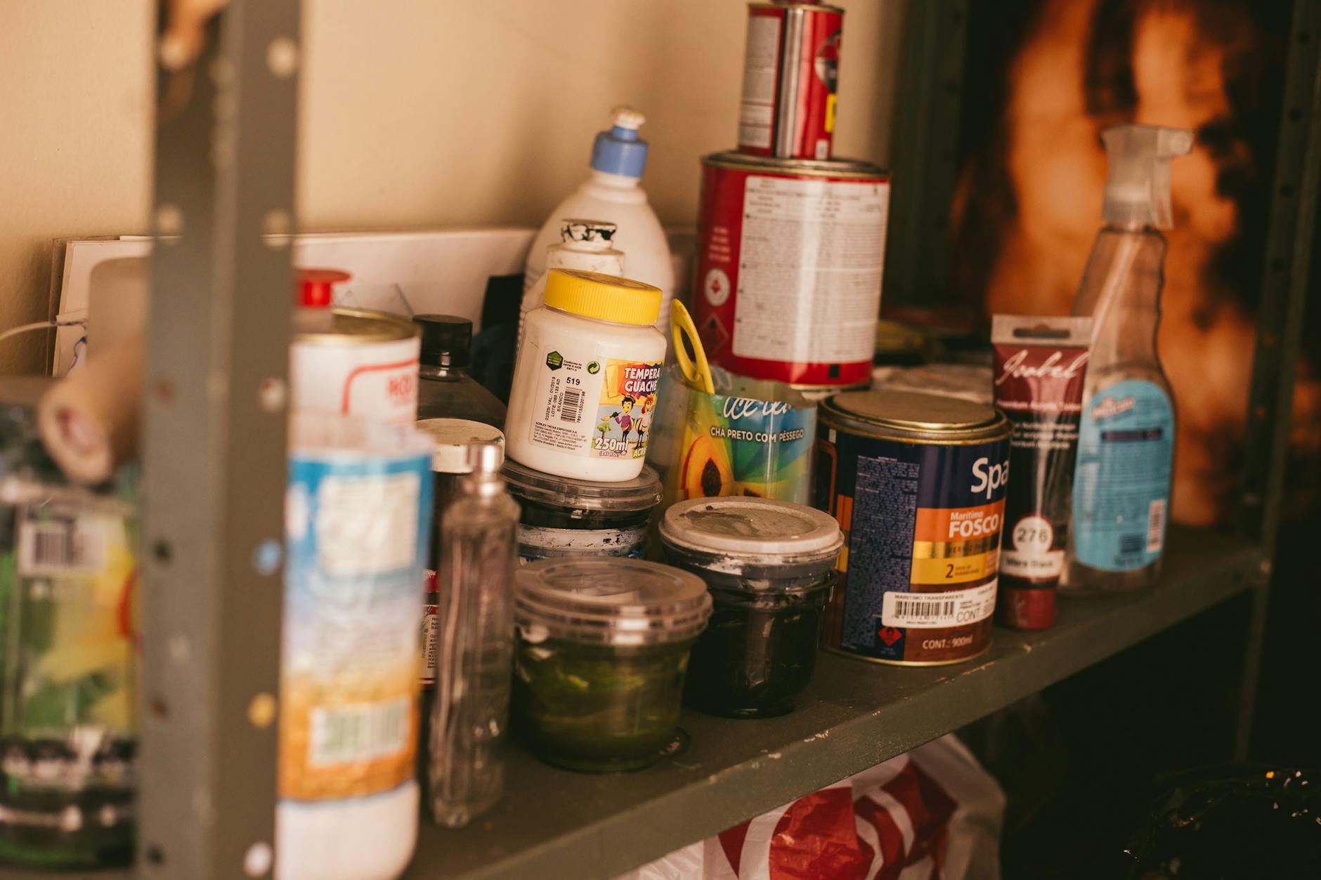 Paint And Paint Thinner Storage