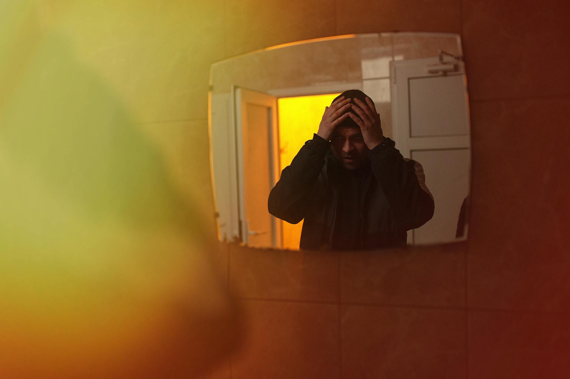 Single Person Reflection