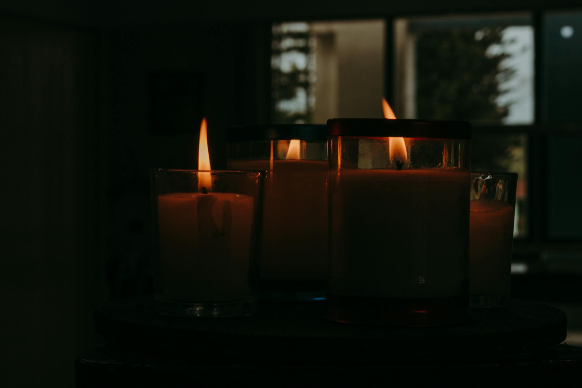 Scented Candles Left Burning