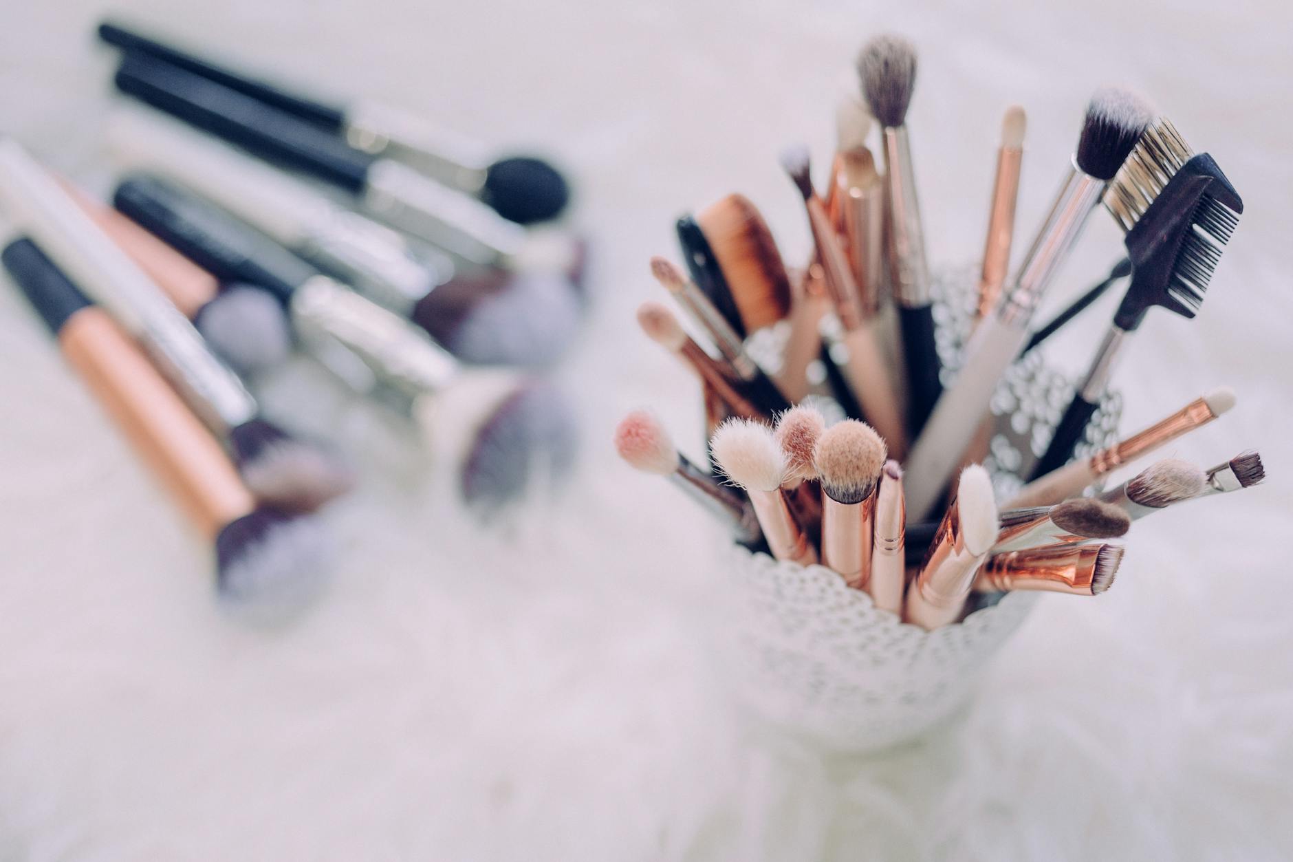 Makeup Brushes Storage