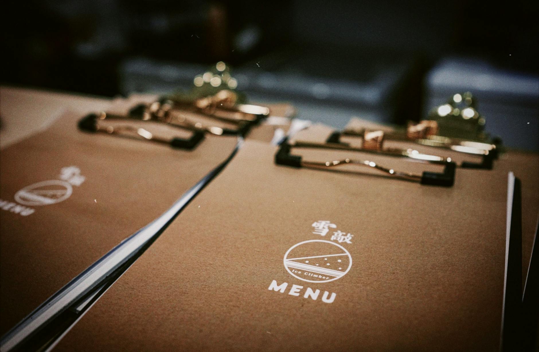 Restaurant Menu Design