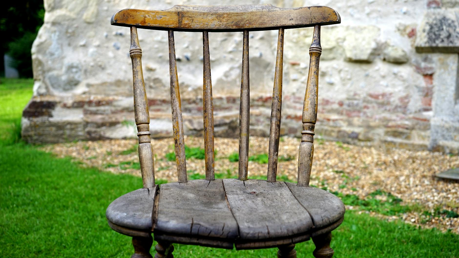 Weathered Outdoor Furniture