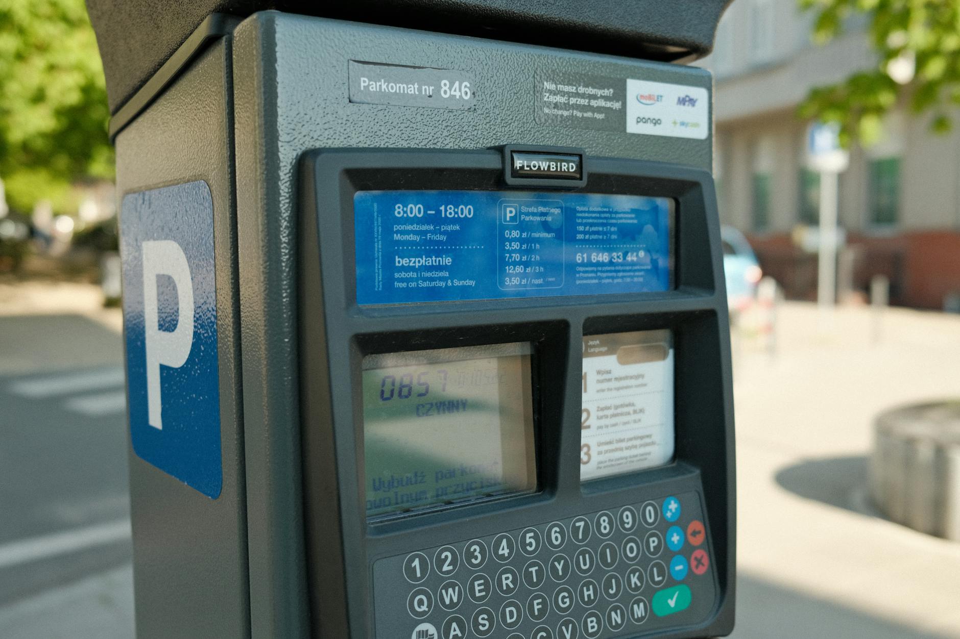Parking Meter With Tickets