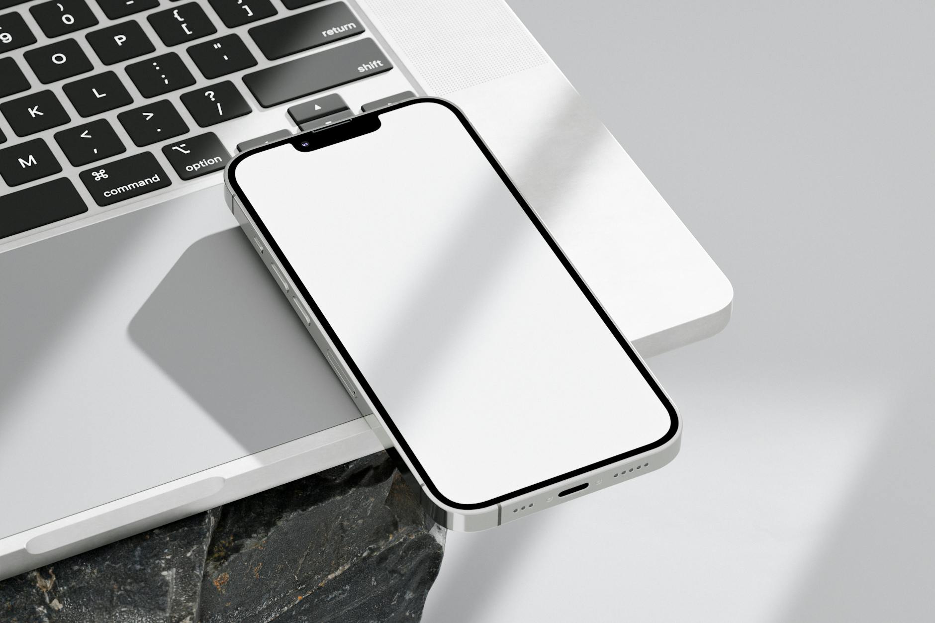 Smartphone And Laptop